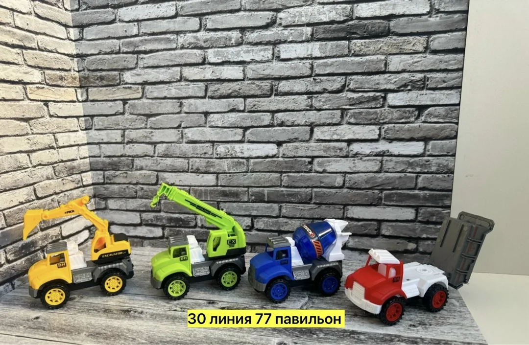 Набор машинок спец техника — фото 2