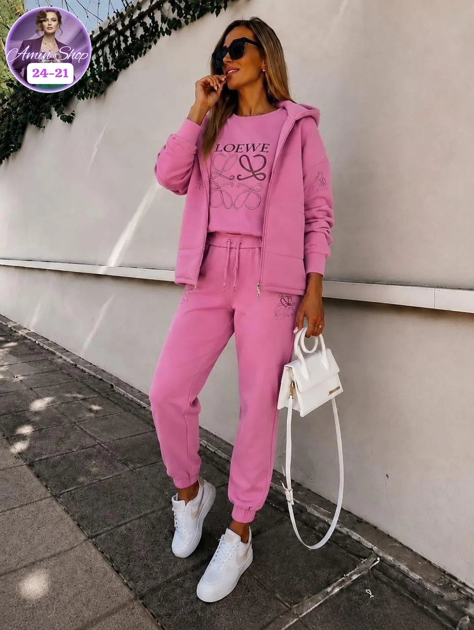 Костюм-тройка женский из флиса — фото 14