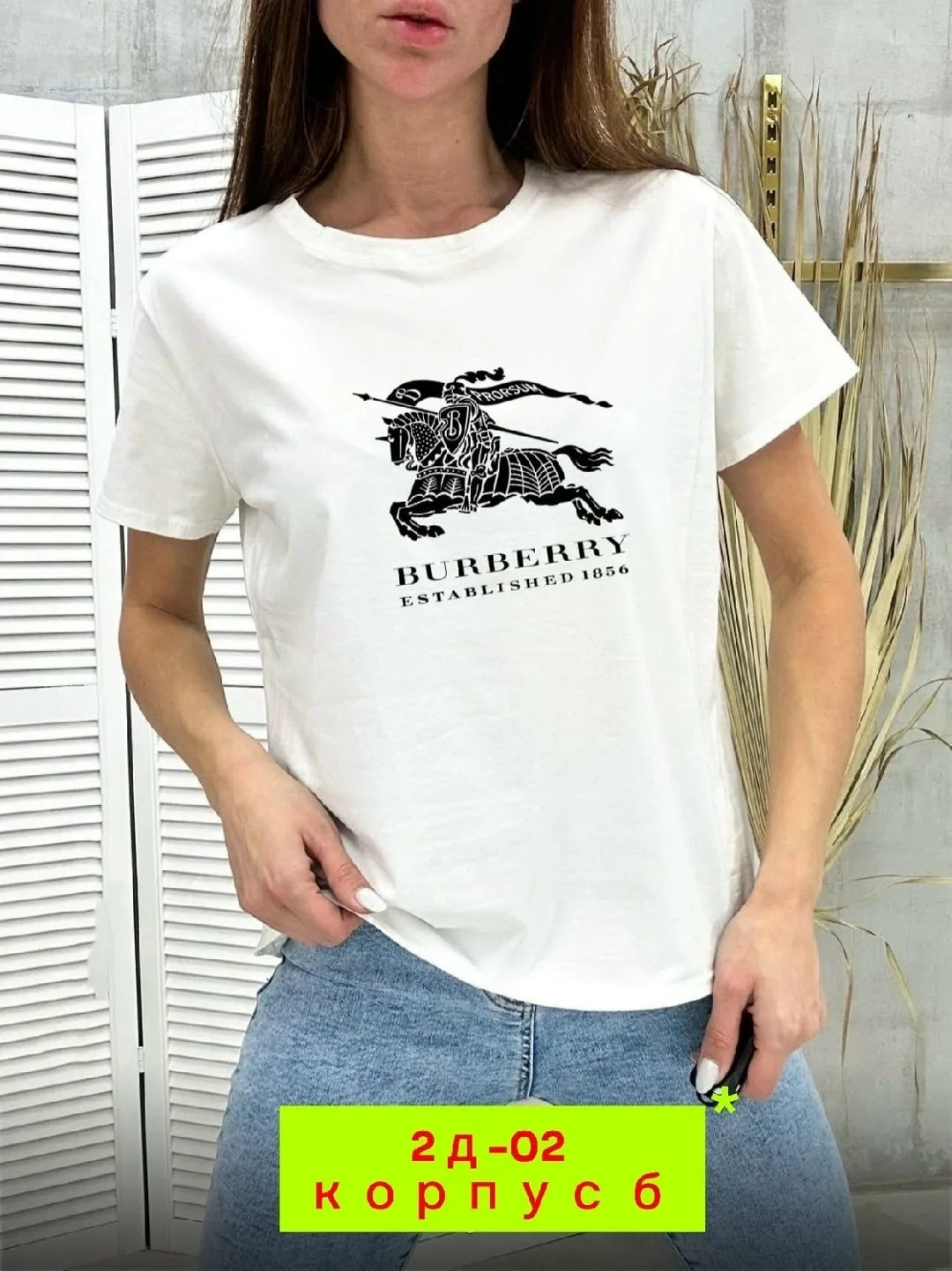 Летняя футболка из натурального хлопка — фото 9