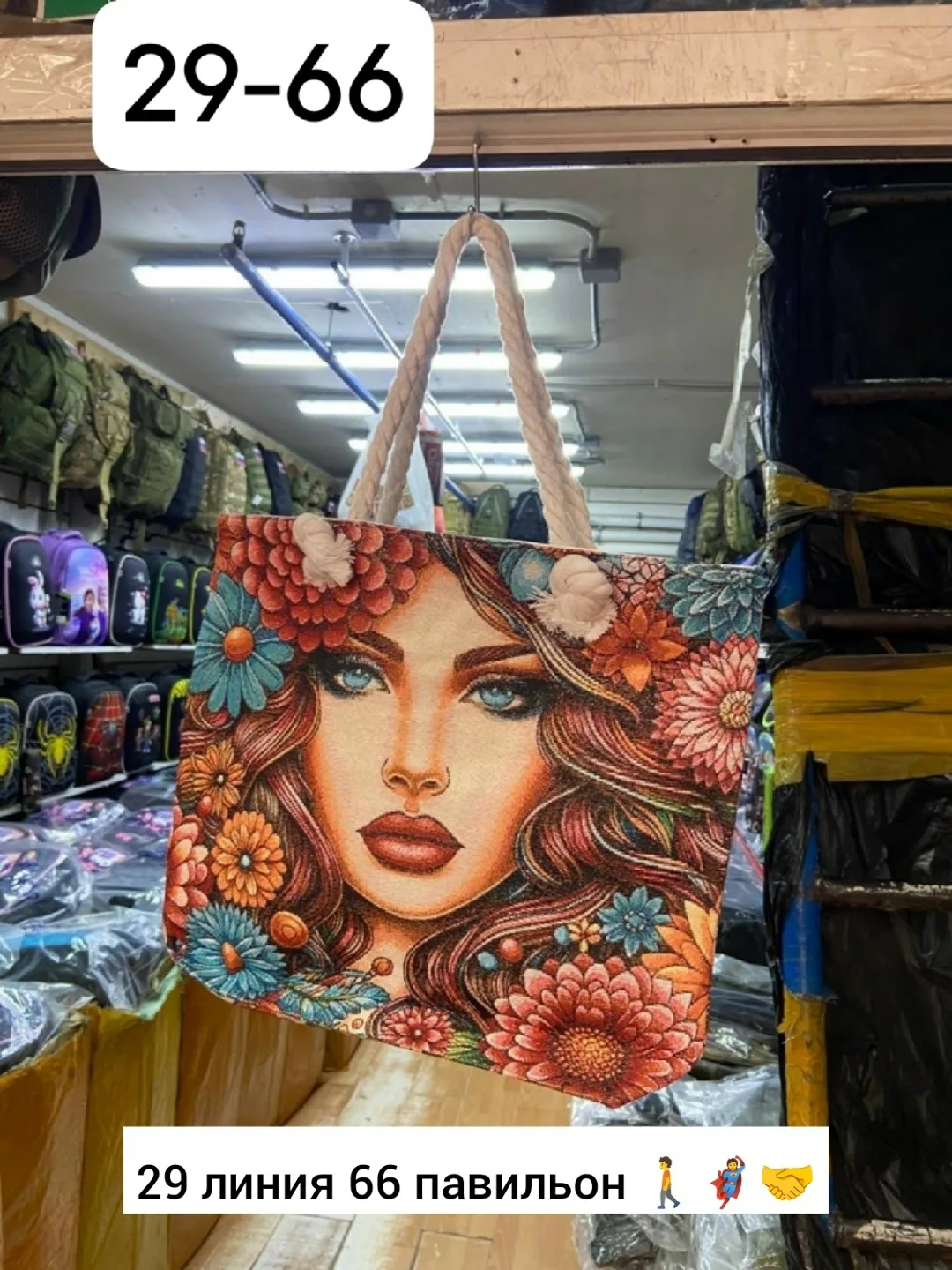 Сумка на пояс из ткани — фото 3