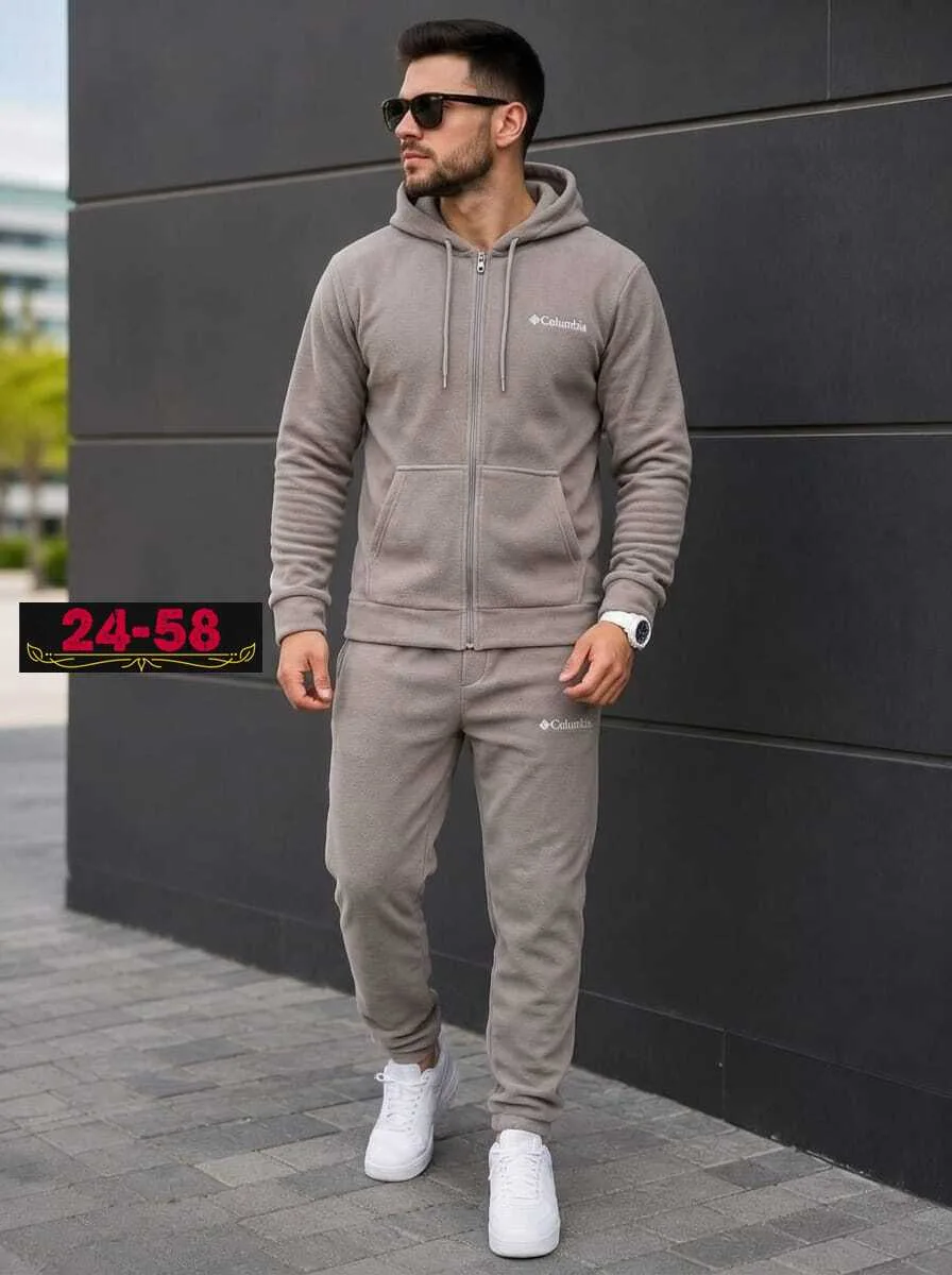 Спортивный костюм двойка из толстовки с двухсторонним начёсом — фото 3