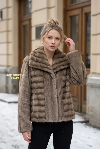 Дубленка, ткань — фото 4