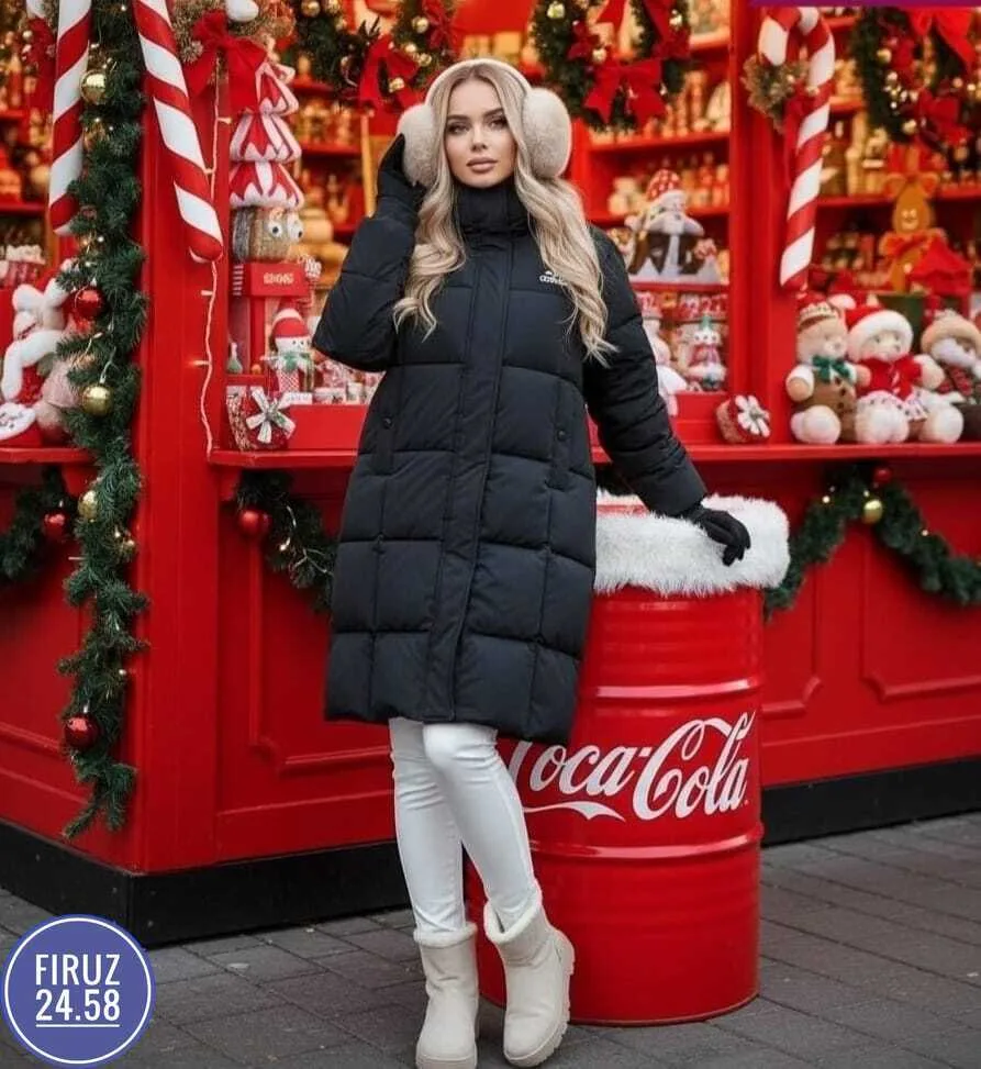 Женская куртка из ткани с вышивкой Adidas — фото 2