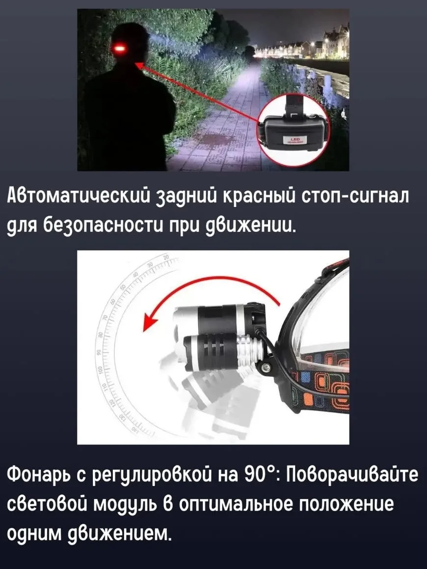 Рюкзак Фонарь работает на двух стандартных — фото 4