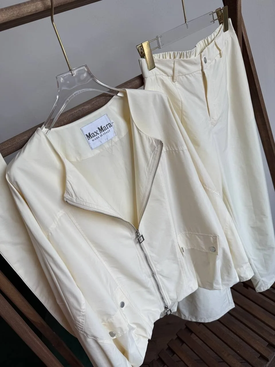Костюм Max Mara, хлопок жатка — фото 8