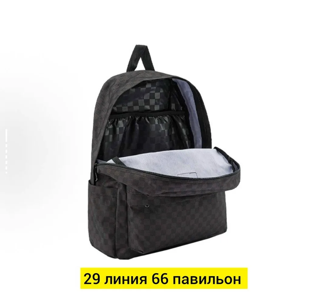Городской модный рюкзак из водонепроницаемой ткани с множеством карманов и регулируемыми ремнями — фото 6
