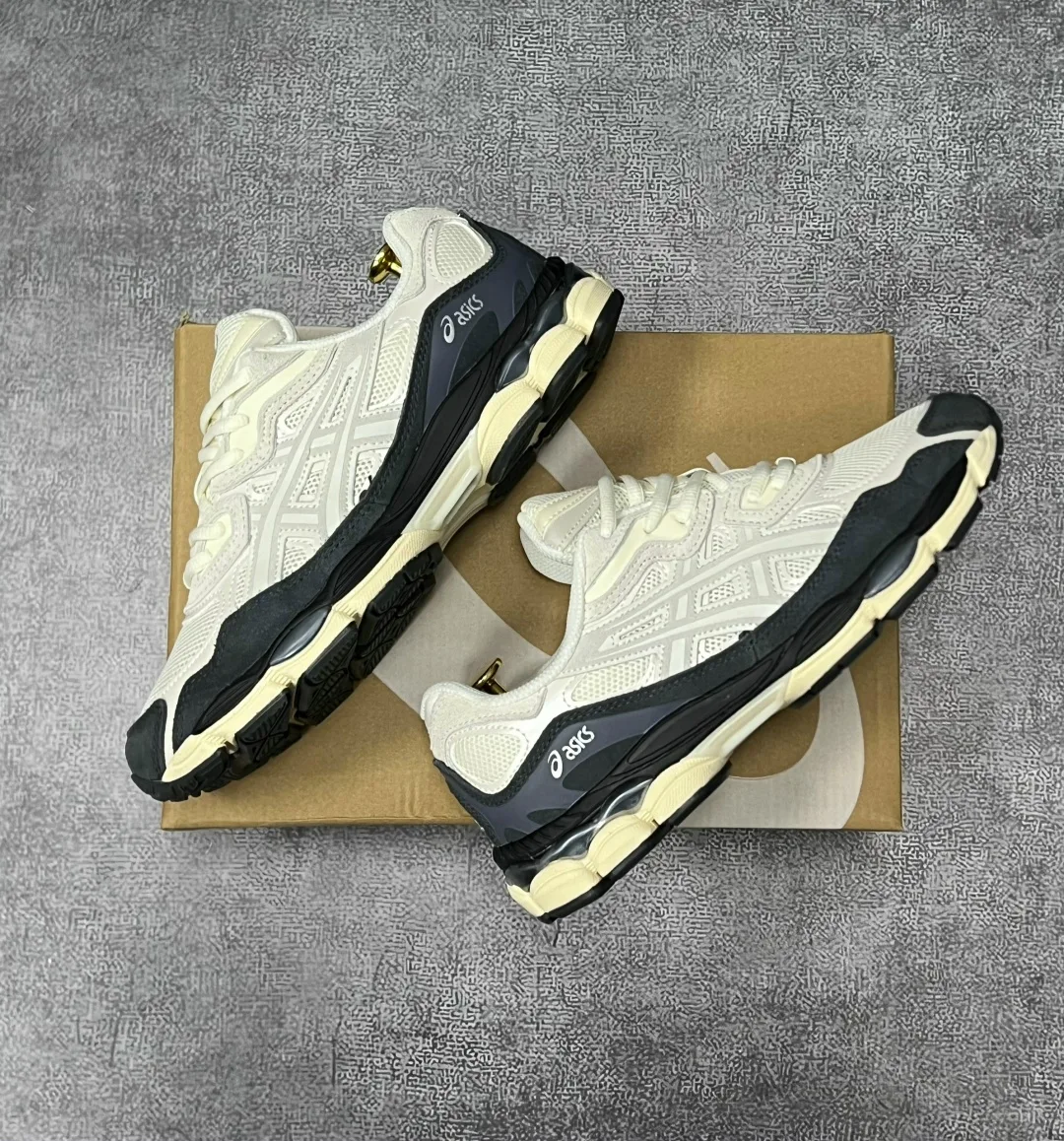 Кроссовки Asics, замша — фото 4
