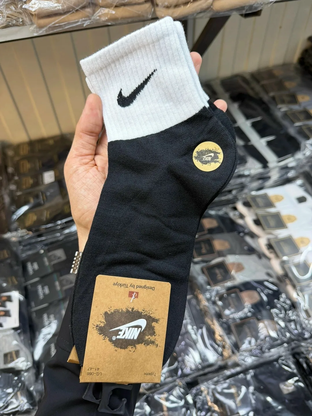 Спортивные носки из 100 хлопка, упаковка содержит — фото 2