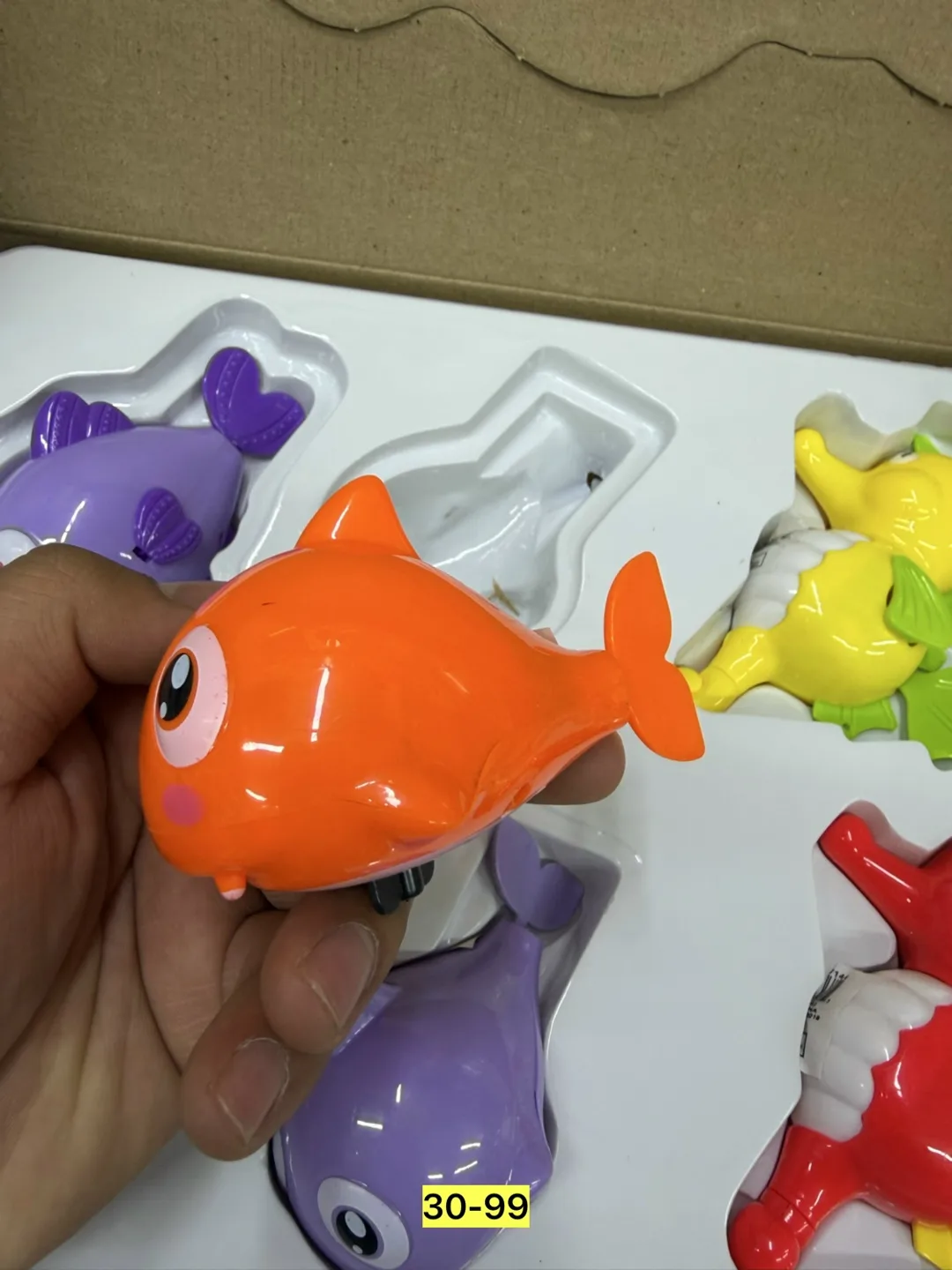Заводная игрушка из пластика, подходит для использования в ванной — фото 2