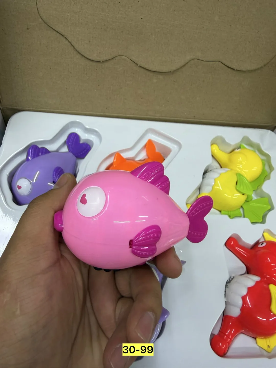 Заводная игрушка из пластика, подходит для использования в ванной — фото 4