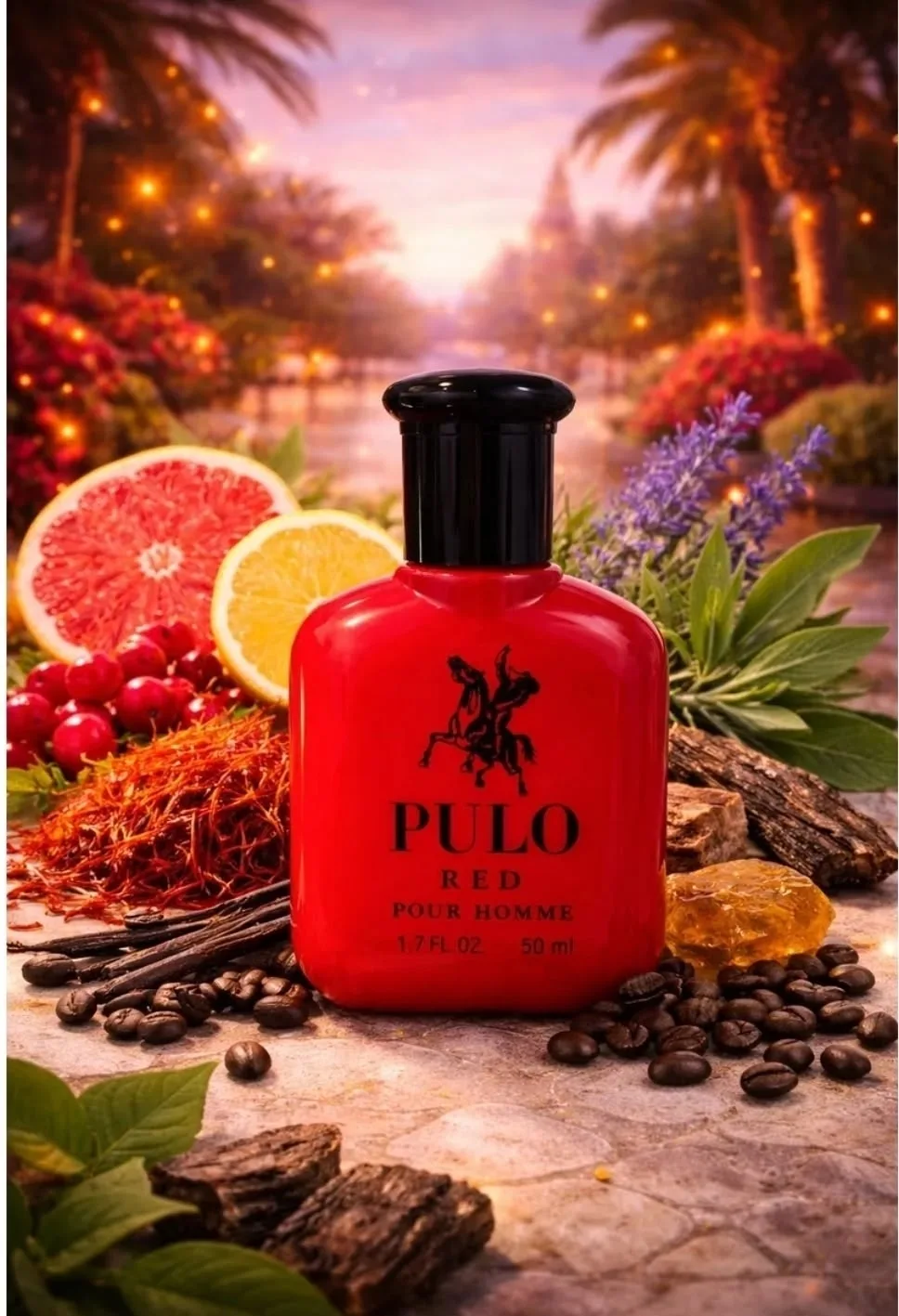 Кошелёк Pulo Red Pour Homme Парфюмерная вода — фото 3