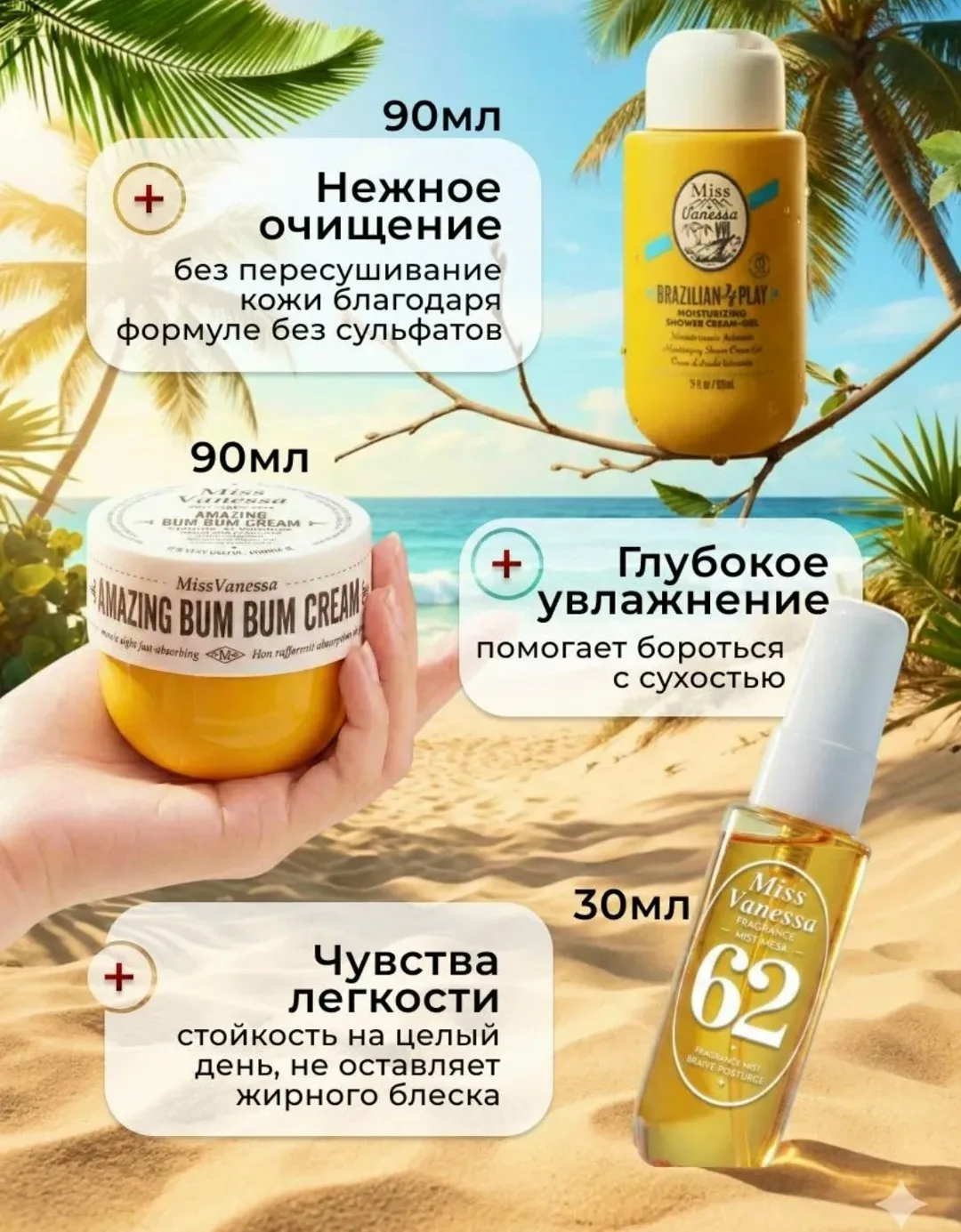 Sol De Janefro Набор для ухода за телом SOL de JANEFRO — фото 1