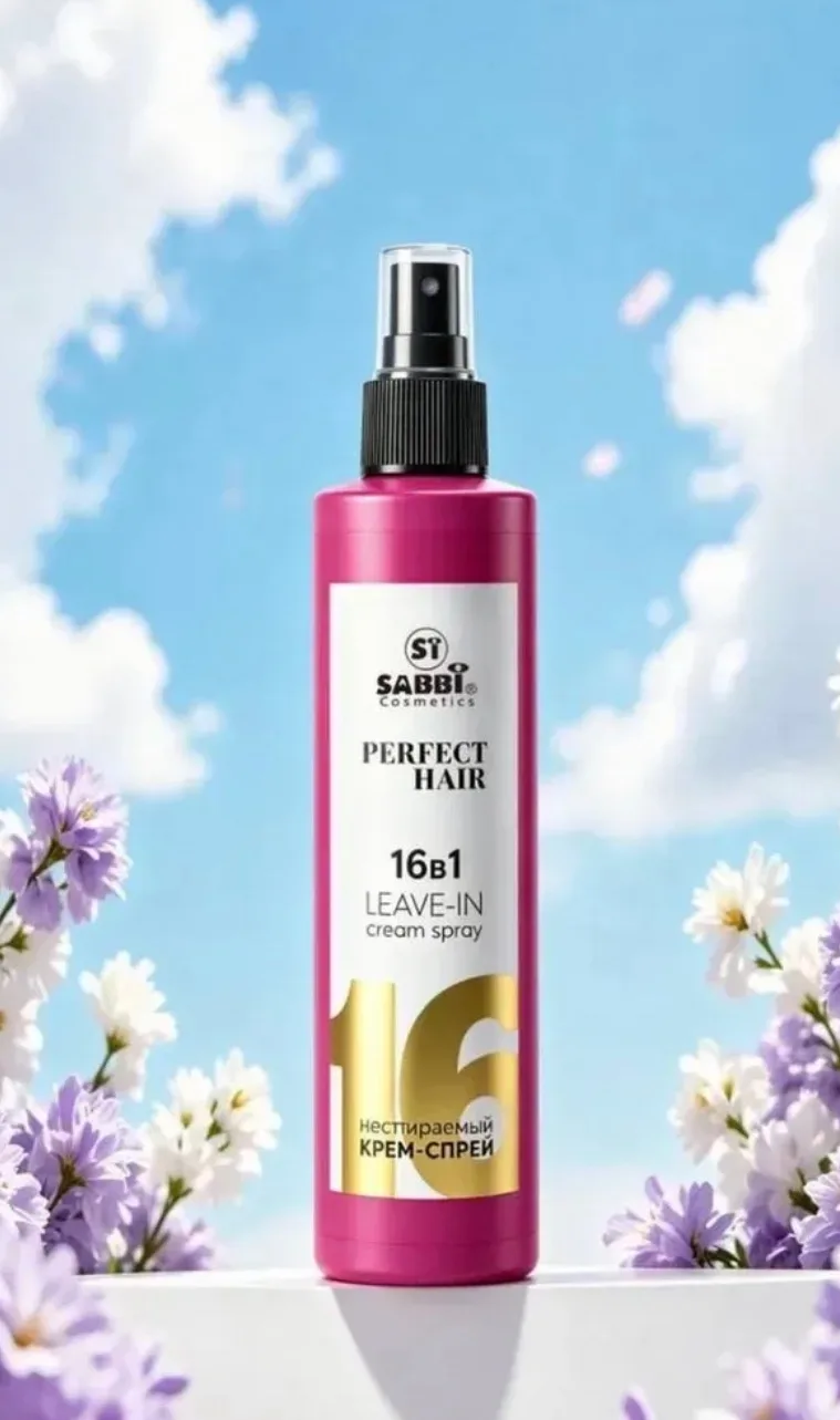 Многофункциональный несмываемый крем-спрей для волос Sabbi Cosmetics Perfect — фото 2