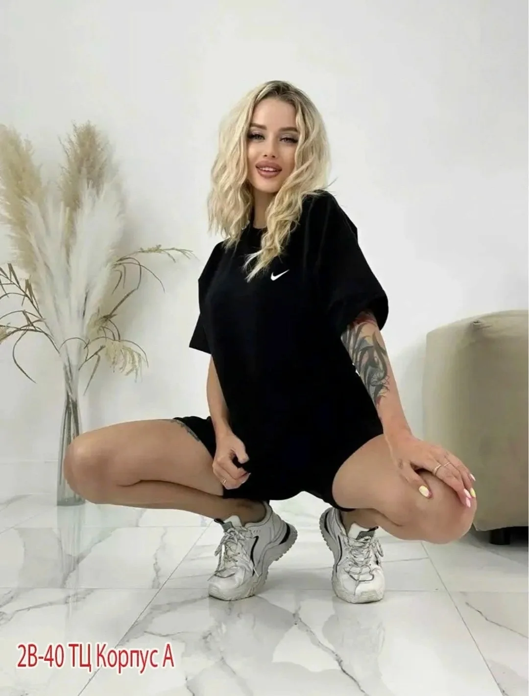 Костюм шорты двухнитка — фото 4