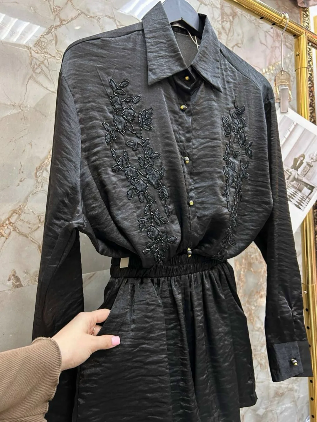 Костюм двойка шелк — фото 11