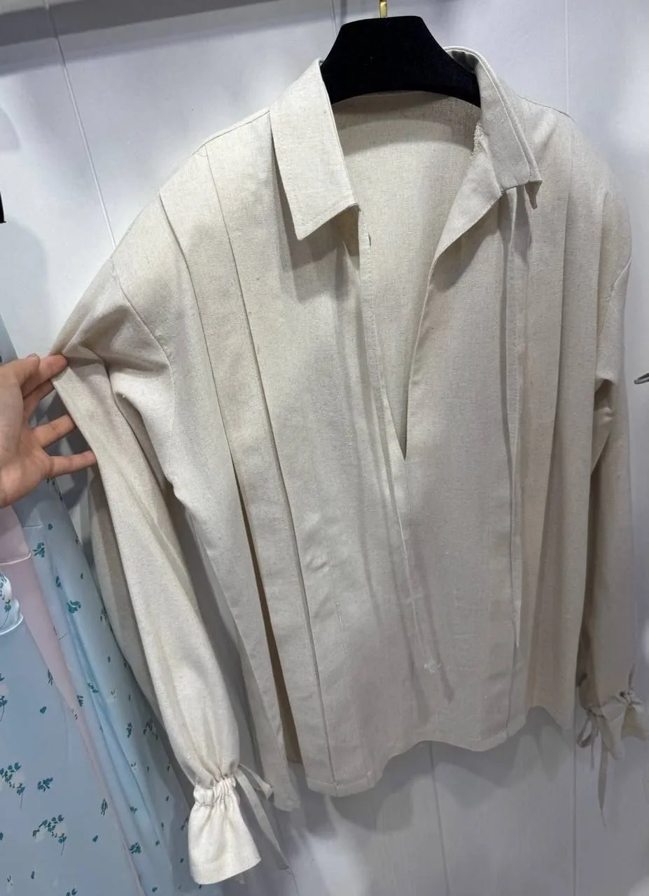 Рубашка из 100 льна — фото 2