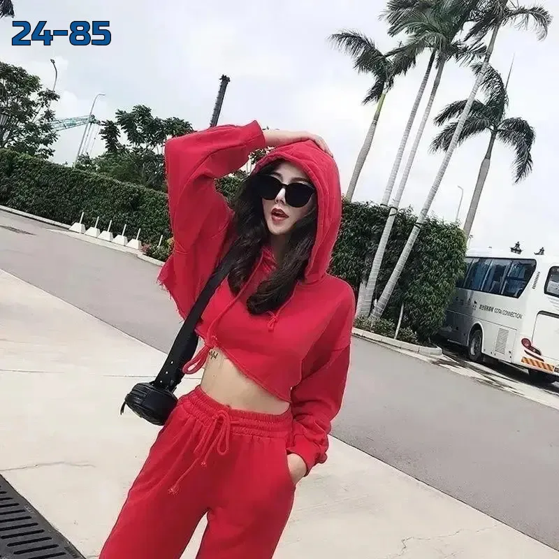 Костюм женский худи + джоггеры — фото 5