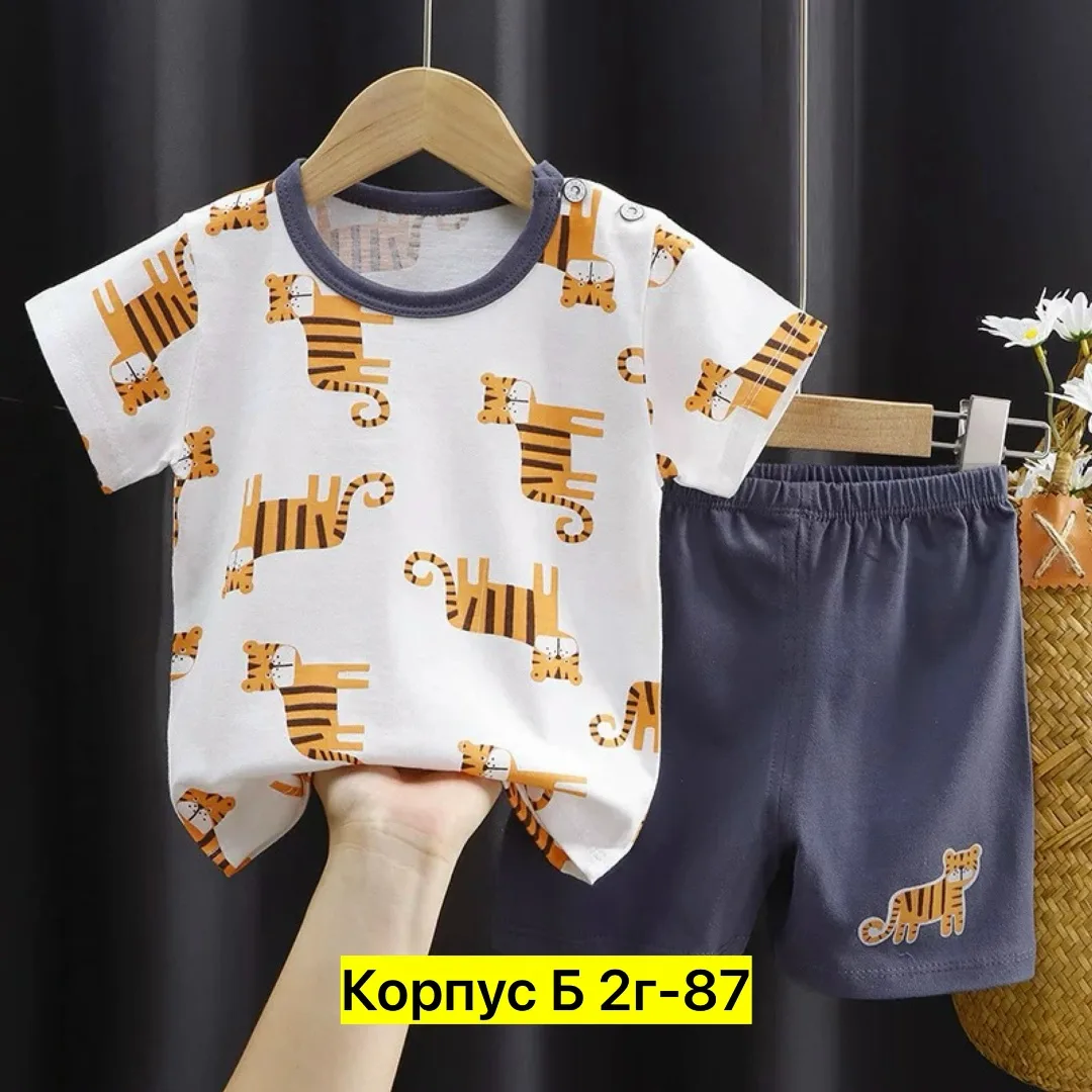 Костюм из хлопка для мальчиков или девочек — фото 4