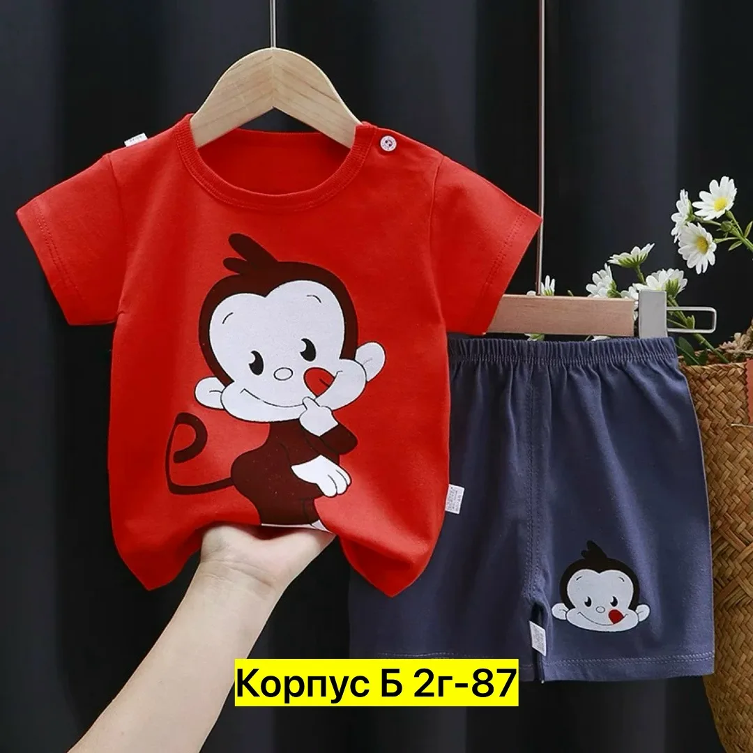 Костюм из хлопка для мальчиков или девочек — фото 5