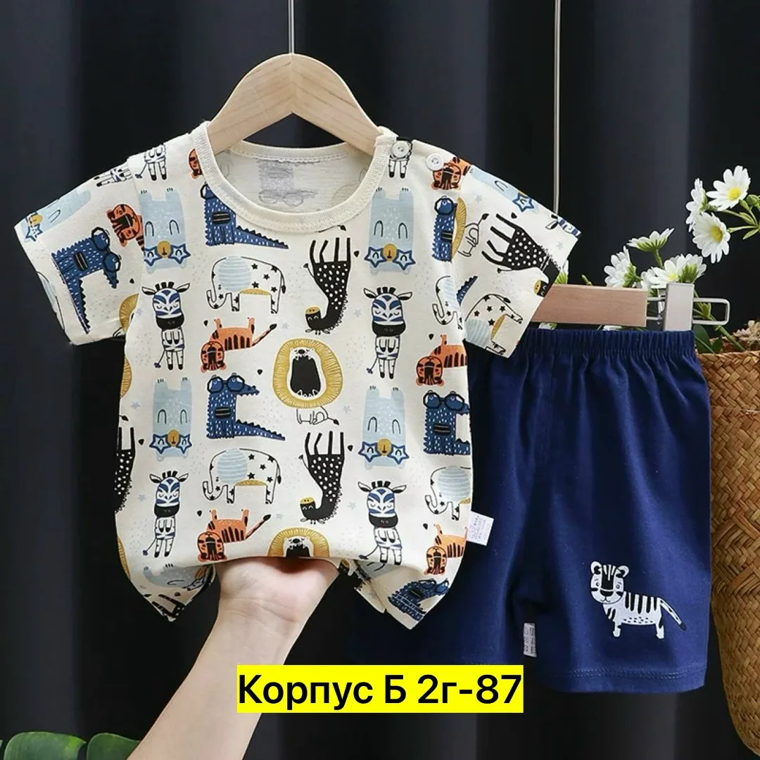 Костюм из хлопка для мальчиков или девочек — фото 6