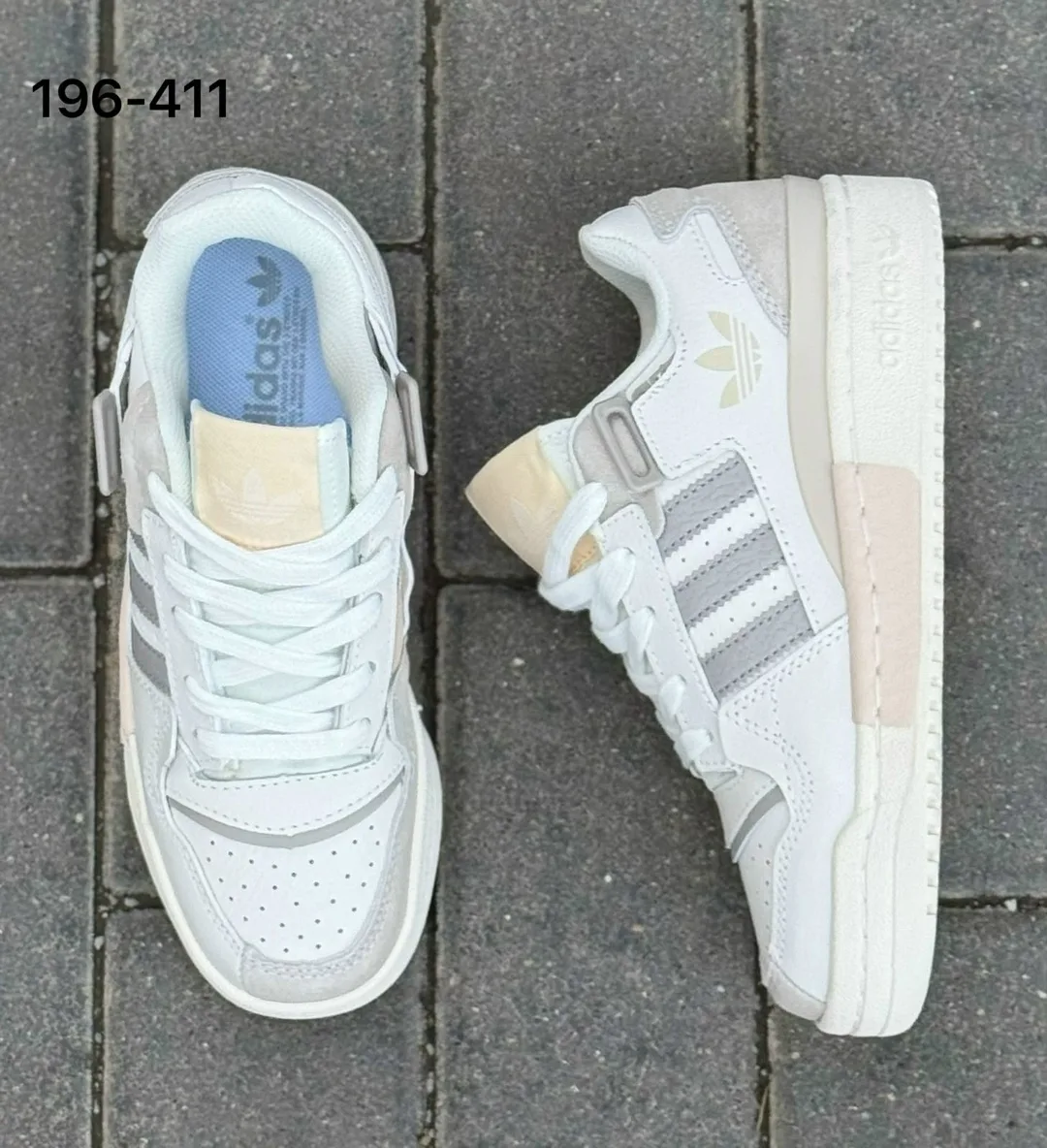 Кроссовки женские Кроссы AdiDas, сетка — фото 4