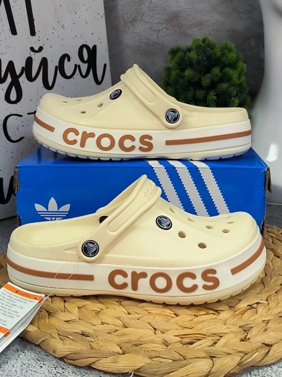 Кеды женские ЖЕНСКИХ CROCS, сетка — фото 5