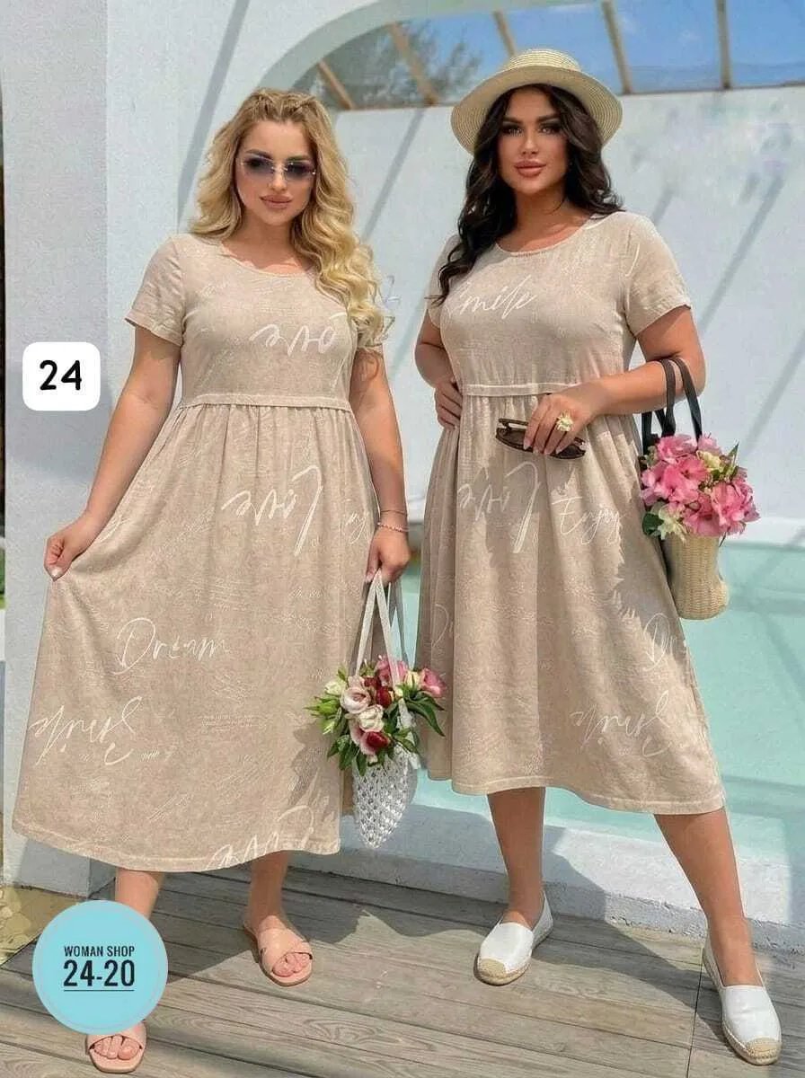 Платье из льна — фото 5
