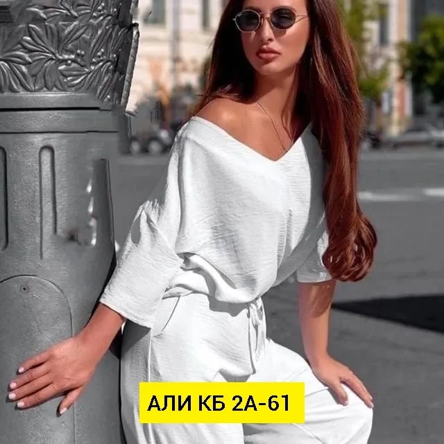 Костюм двойка Синий — фото 6