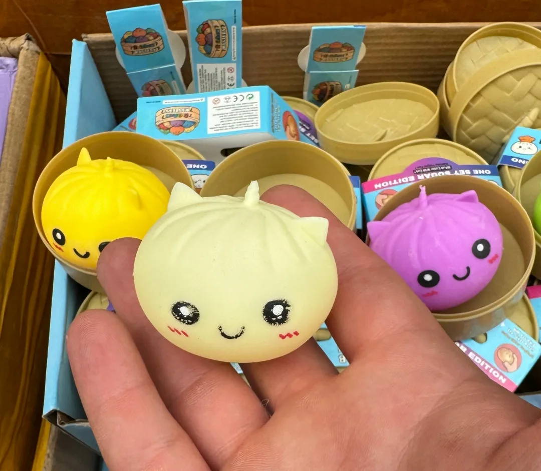 Игрушка Мини Хинкали единорог однотонные — фото 3