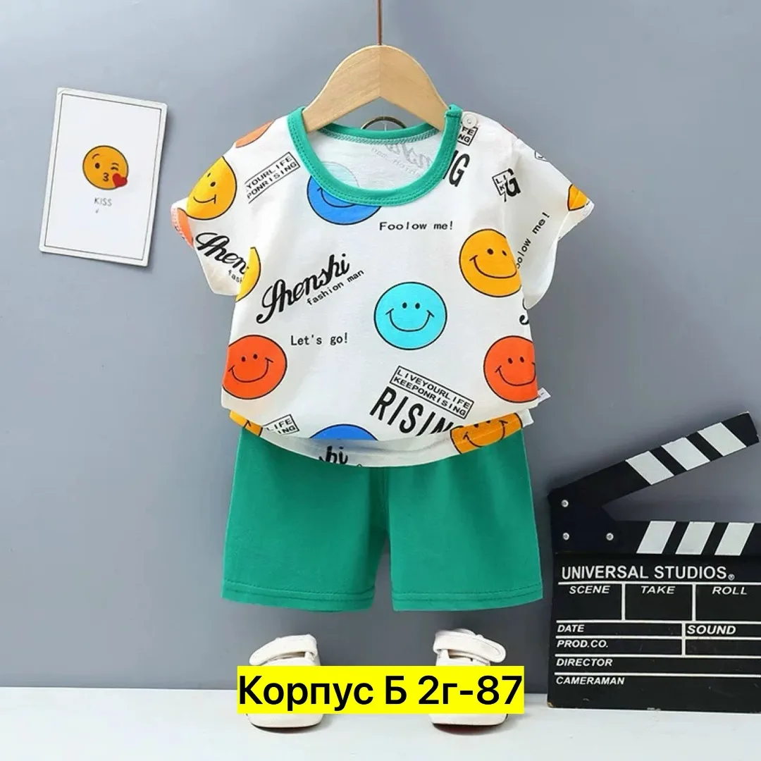 Костюм из хлопка для мальчиков или девочек — фото 5