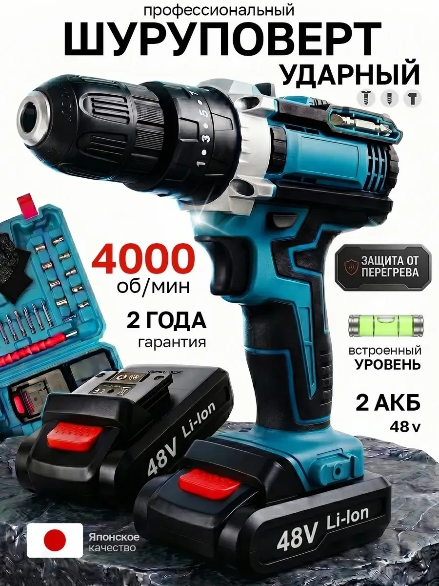 Игрушка Этот шуруповёрт аккумуляторный для дома, лён — фото 1