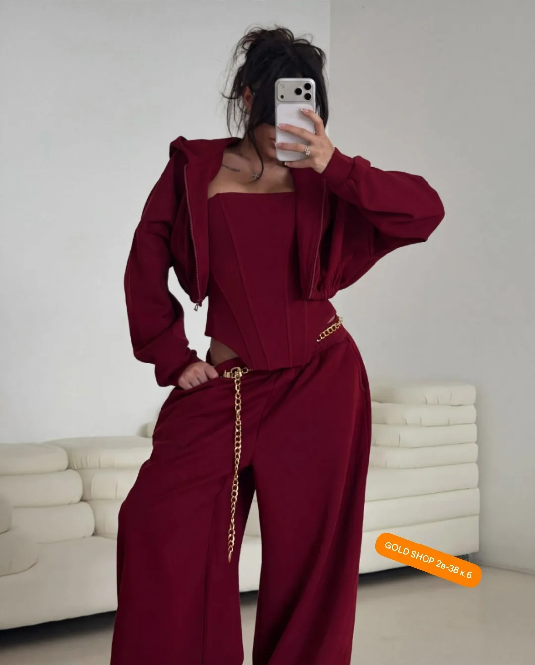 Комплект из корсета с акцентом на талию — фото 23