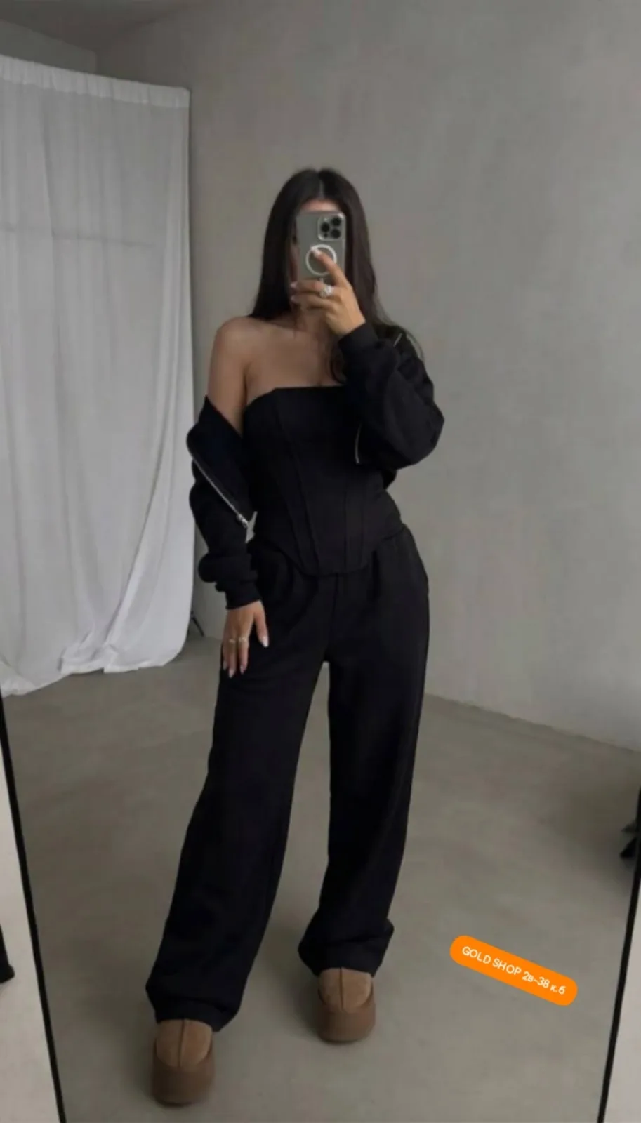 Комплект из корсета с акцентом на талию — фото 24