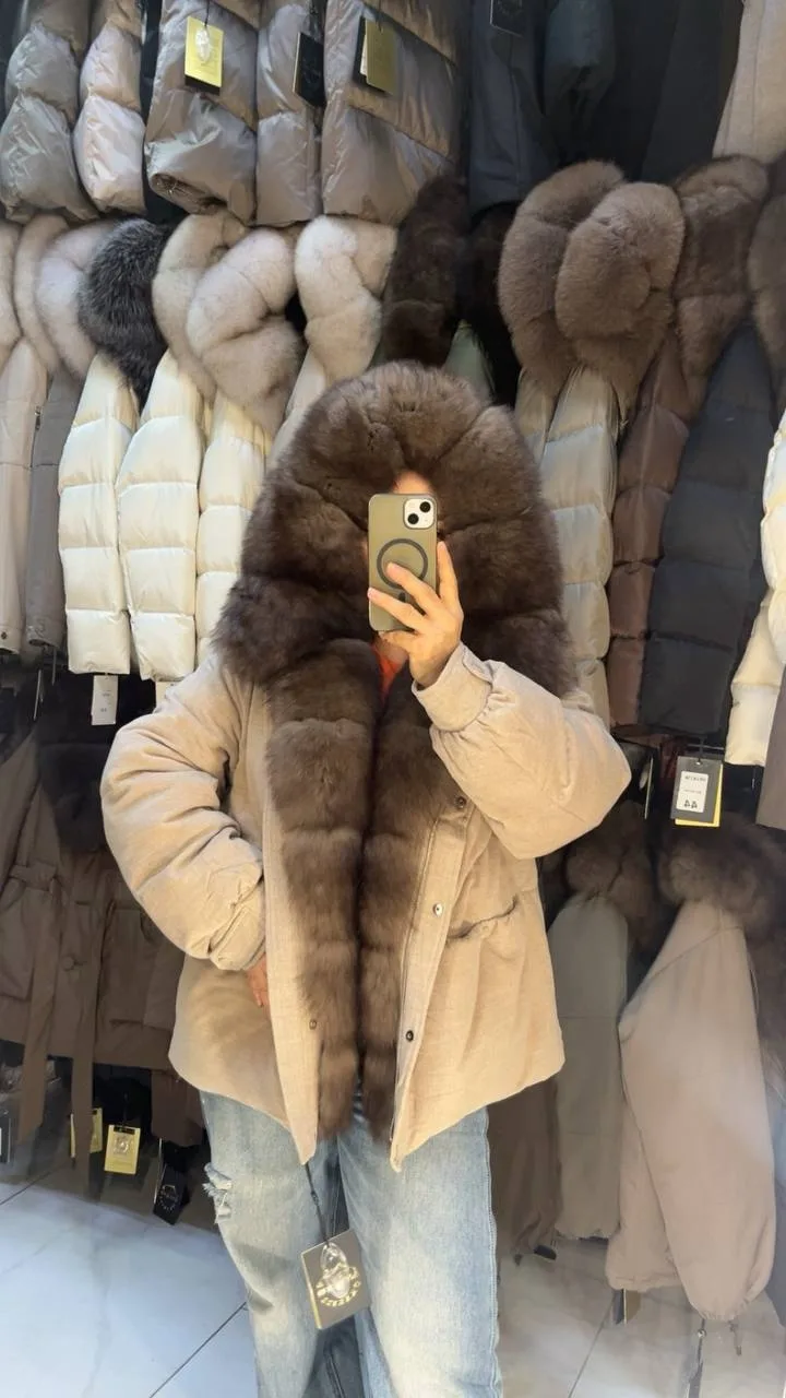 Куртка В длине пух — фото 2