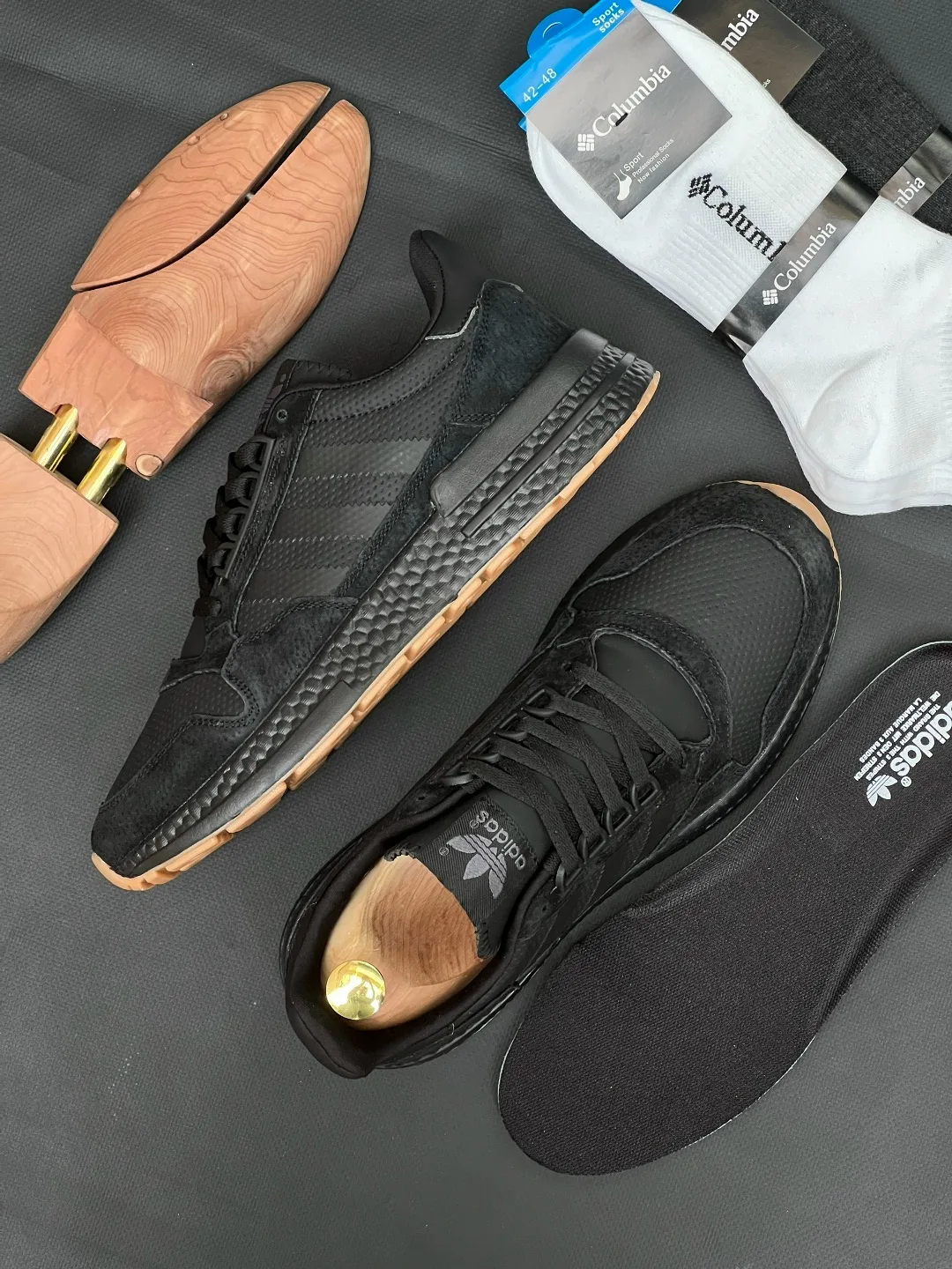 Мужские кроссовки Ädīdâs Orīgīnâls ZX 500 RM Black — фото 2