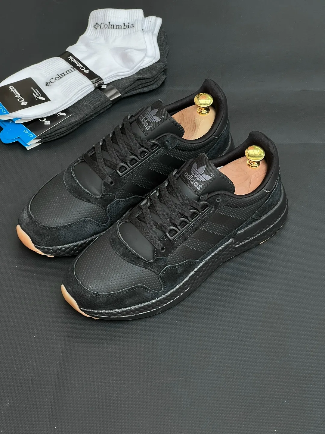 Мужские кроссовки Ädīdâs Orīgīnâls ZX 500 RM Black — фото 5