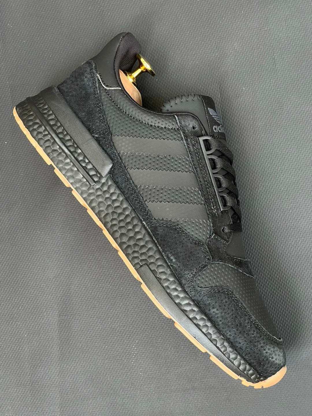 Мужские кроссовки Ädīdâs Orīgīnâls ZX 500 RM Black — фото 6