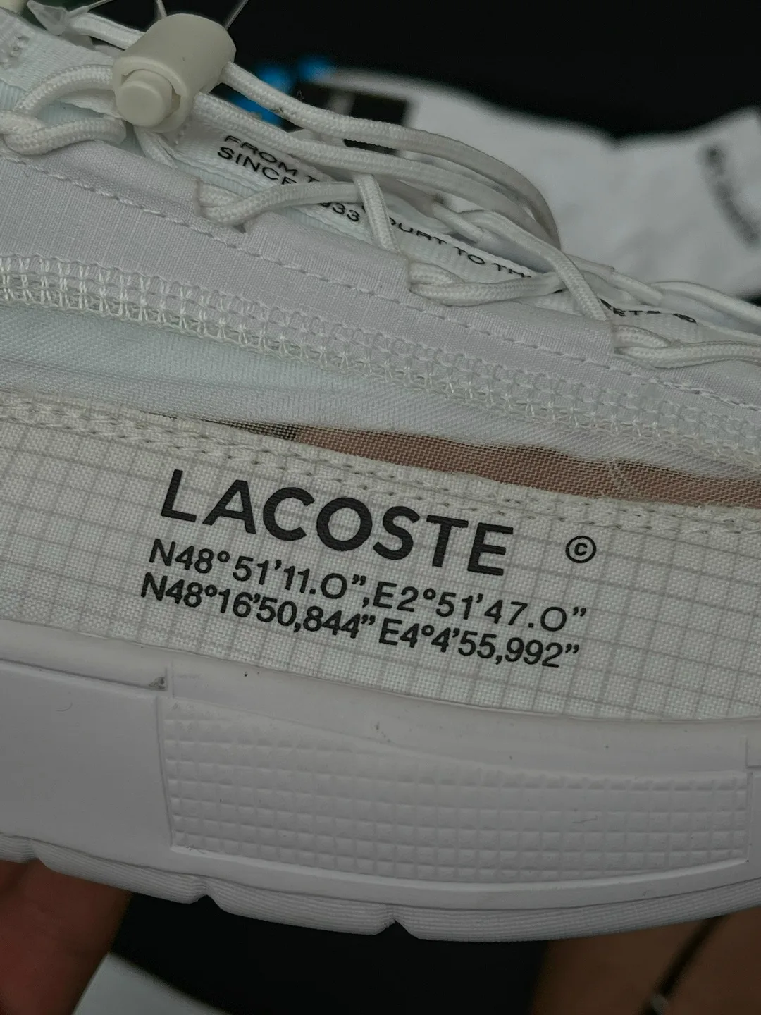 Кроссовки Łaçøšté Àudÿssør White — фото 3