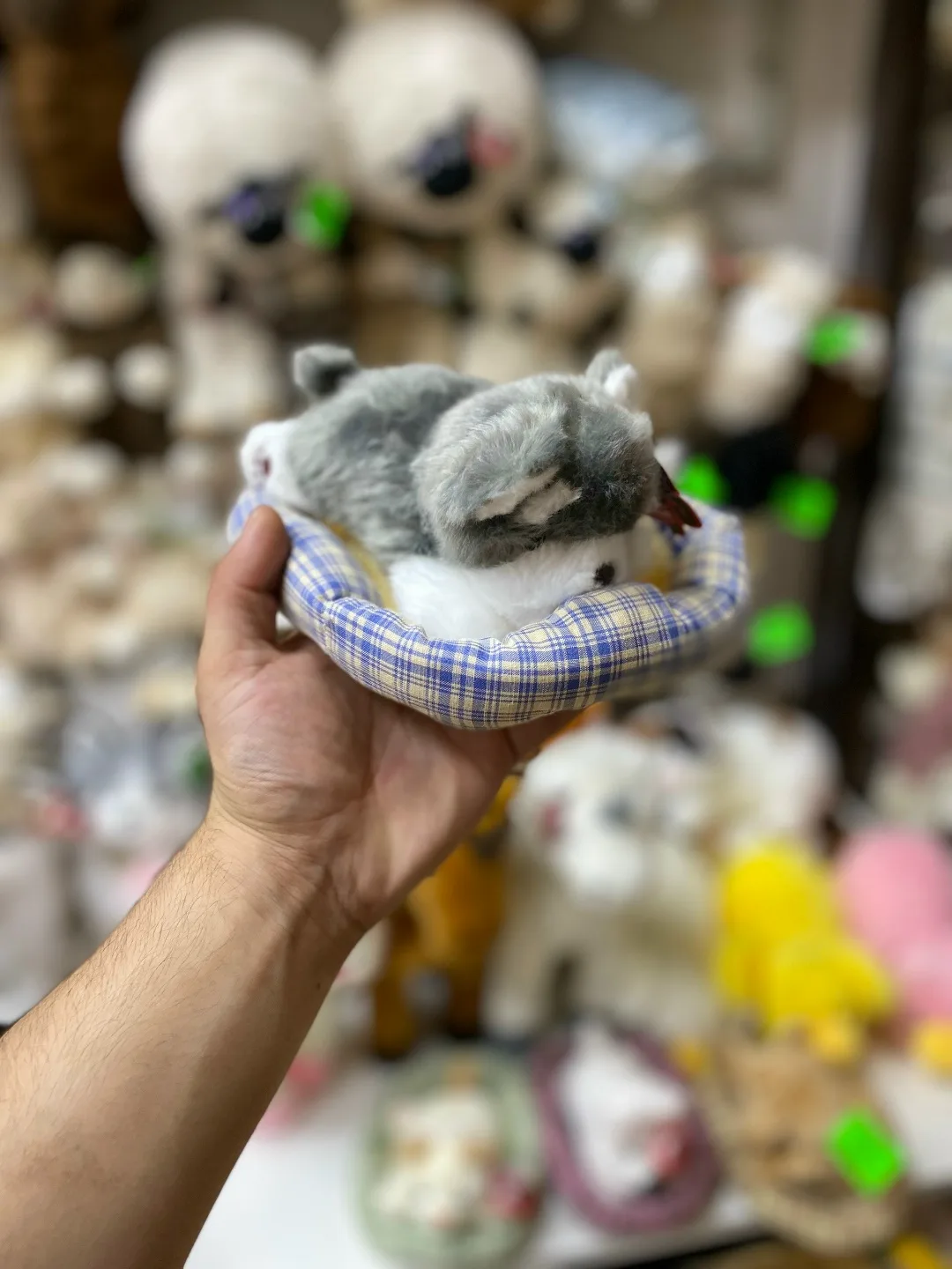 Мягкая игрушка в пастельных тонах с шариком — идеальный подарок — фото 1