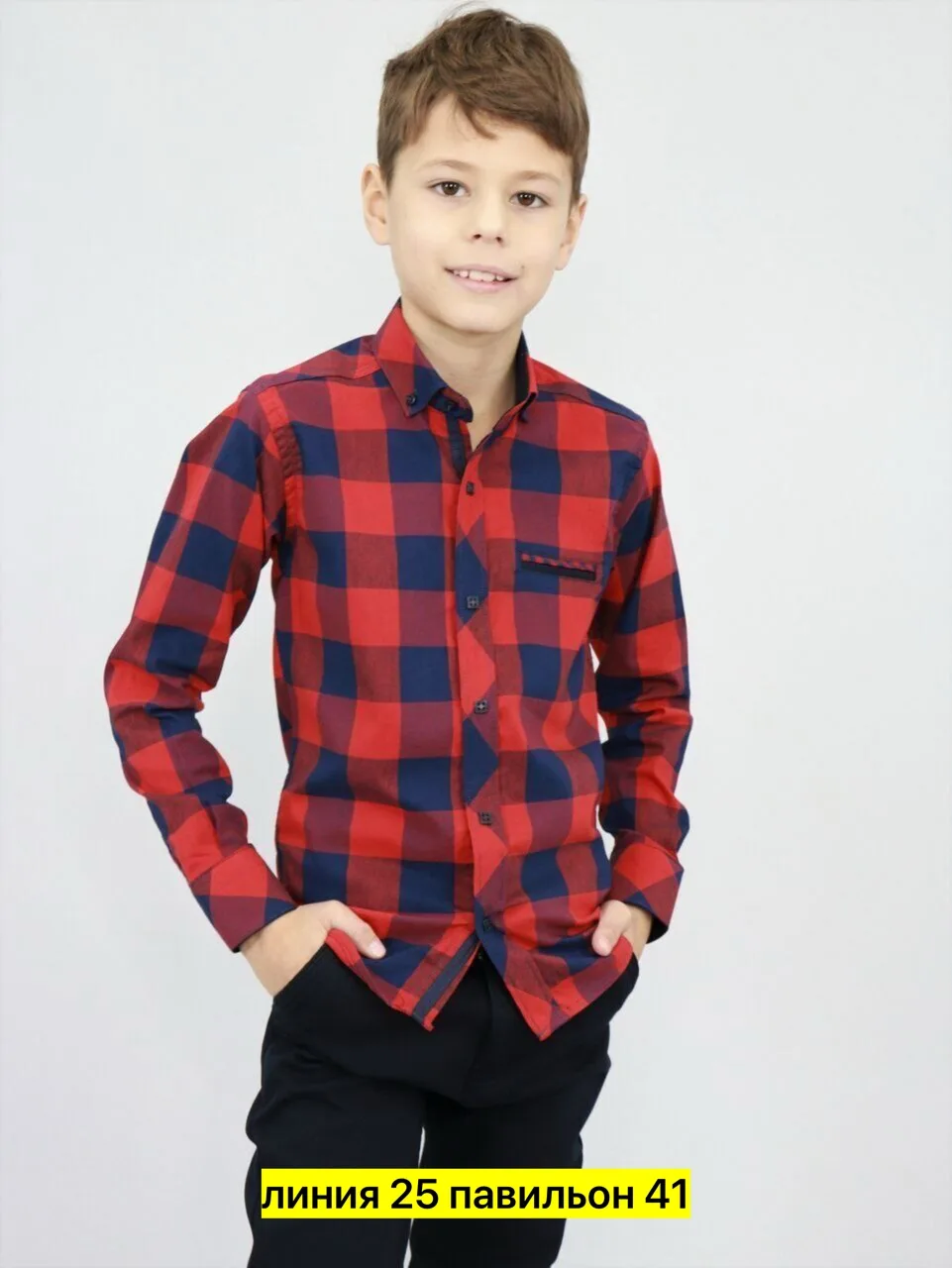 Рубашка хлопок — фото 5