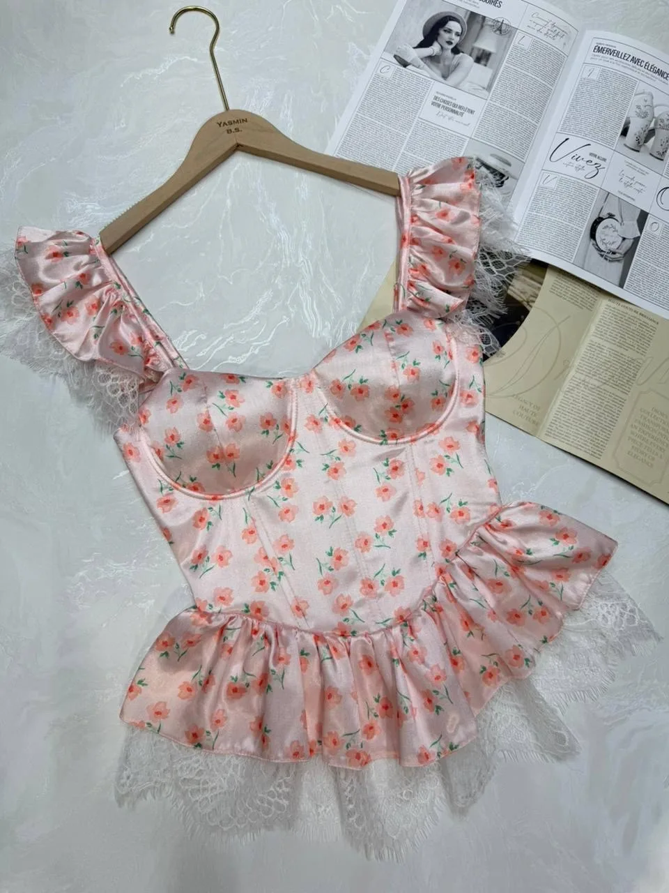 Платье Whats App Flowerbomb, шёлк — фото 8