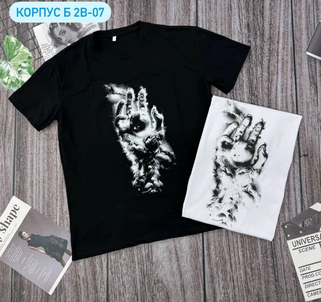 Мужская футболка из 100 хлопка — фото 1