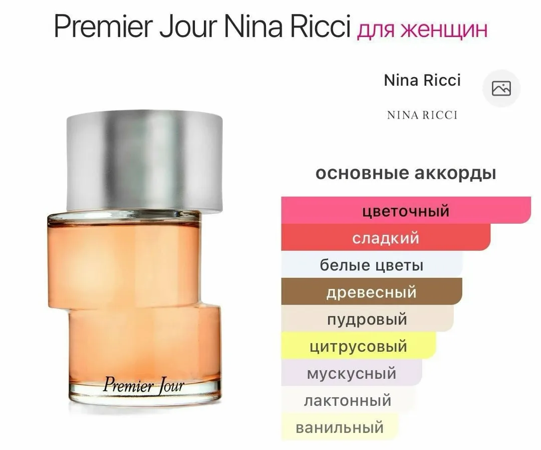Женский аромат Premier Jour Nina Ricci — фото 4
