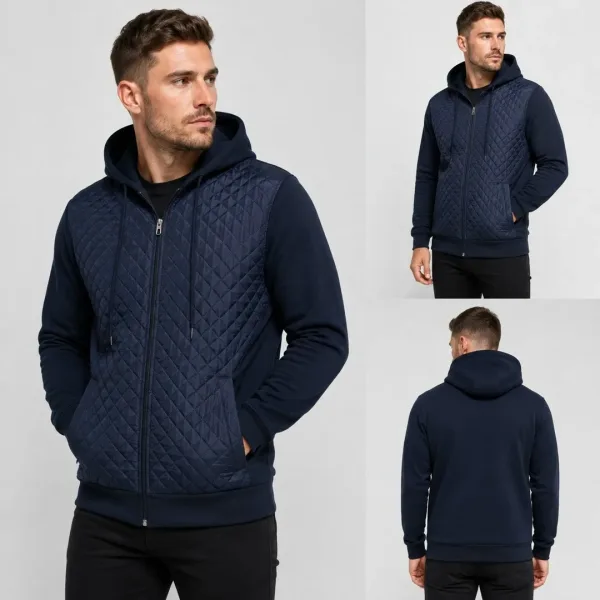 Кофта из хлопка с начесом, подходит для спорта — фото 2
