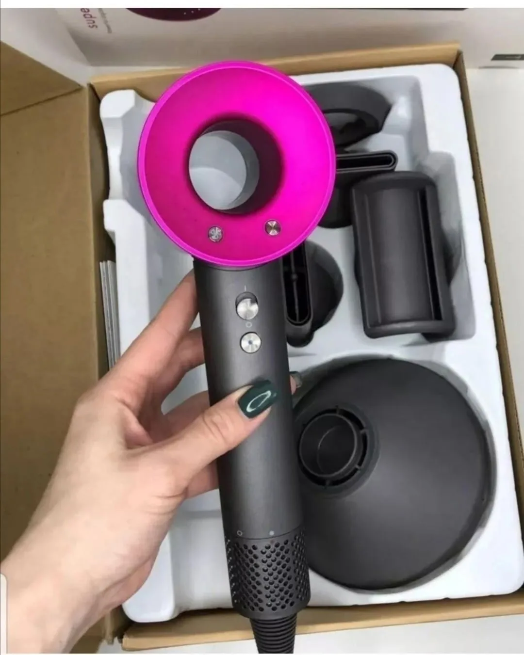 Игрушка Super Hair Dryer: фен-стайлер, лён — фото 1