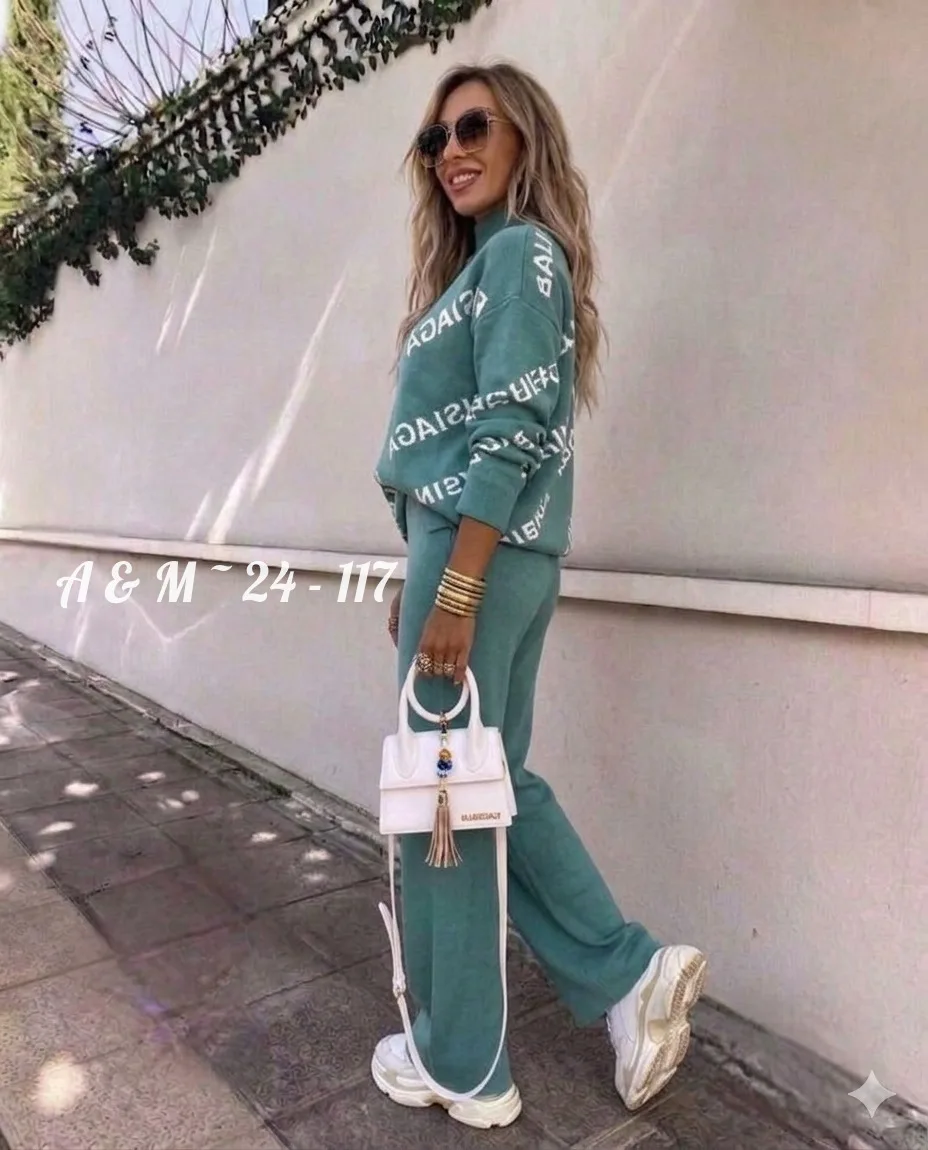 Модненкый костюм двойка в разных цветах — фото 6