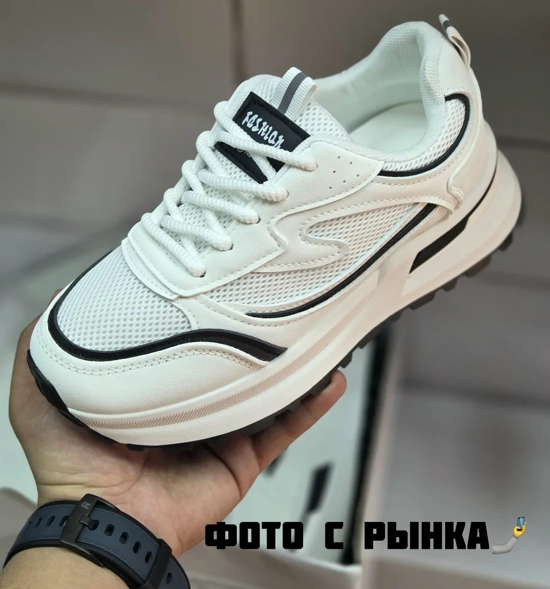 Кроссовки на платформе — фото 3