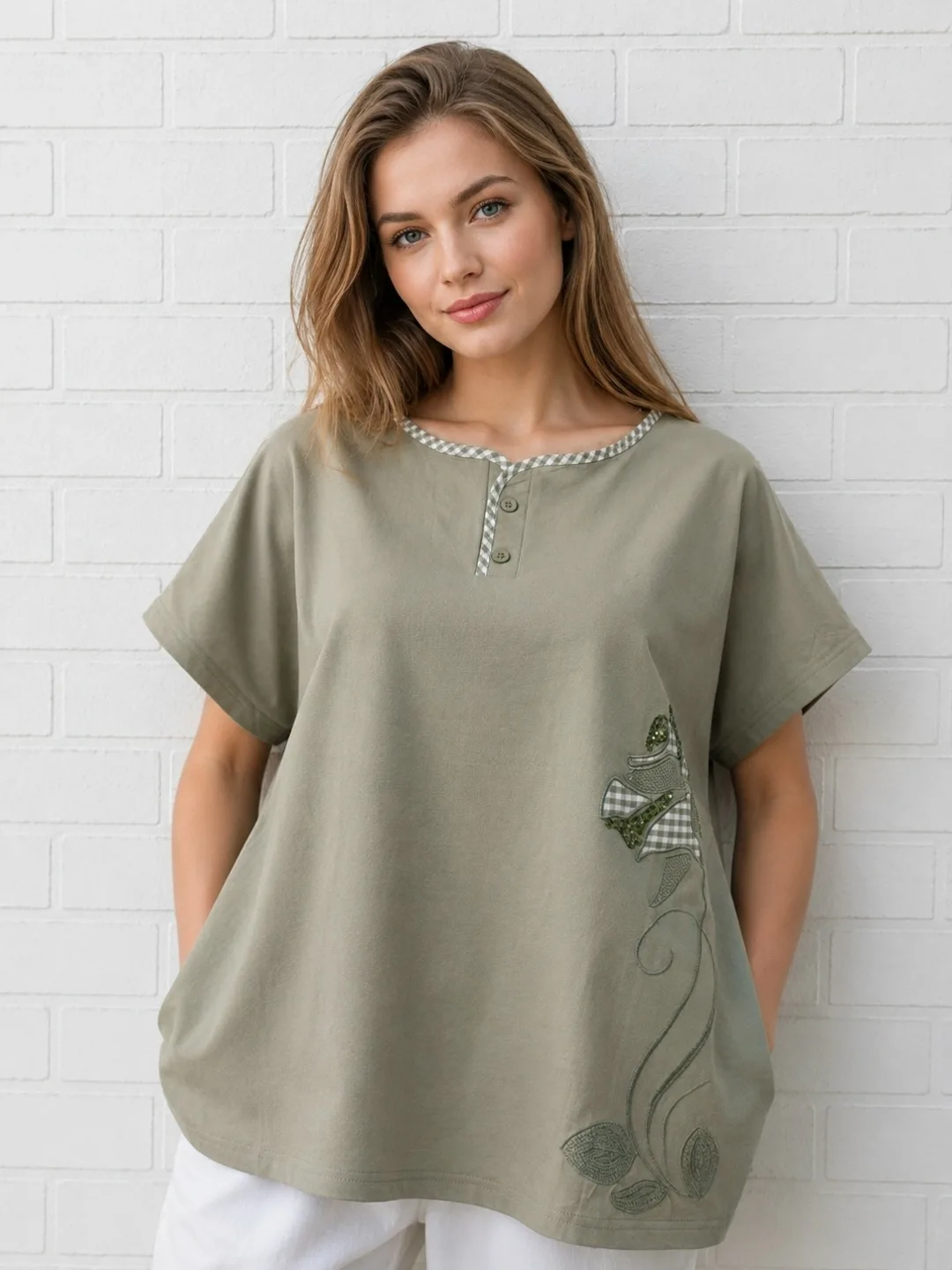Блузка 97 Хлопок (Cotton ) — фото 5