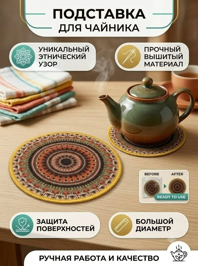 Посуда Подставка для чайника — фото 1