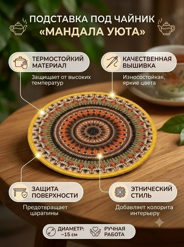 Посуда Подставка для чайника — фото 5